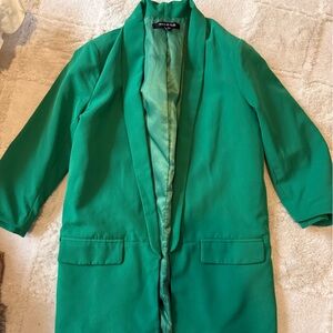 Elegant Green Blazer